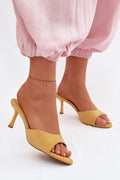 Women’s Daily Wear Slim Heel Sandals-Women's Sandals-LeStyleParfait