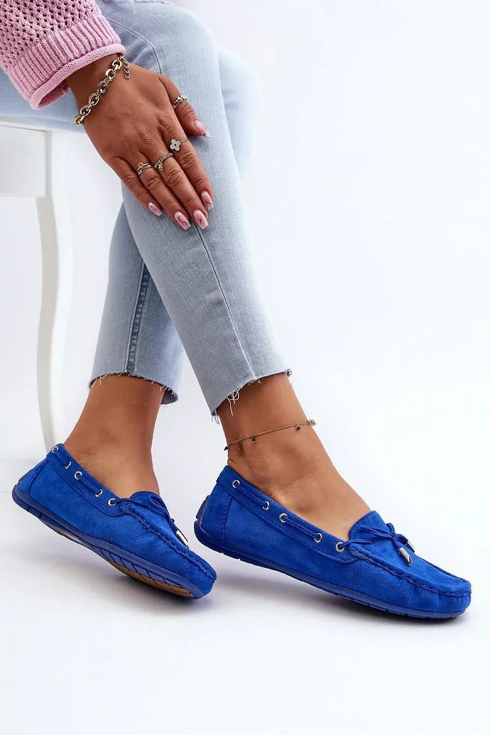 Women’s Eco Suede Driving Moccasin Loafers