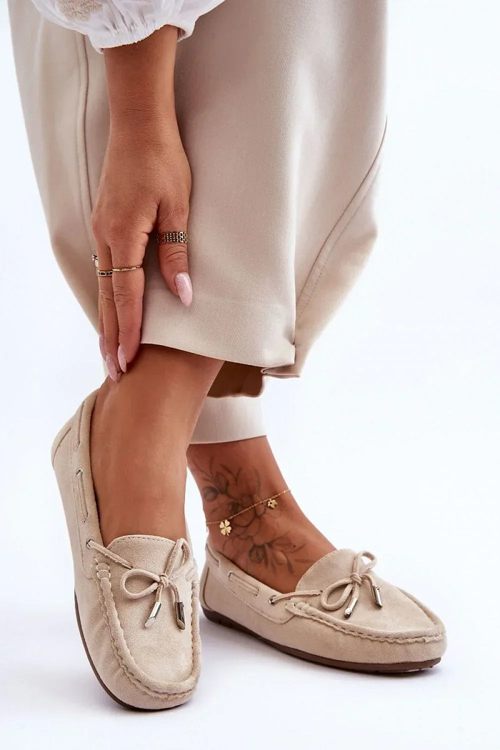Women’s Eco Suede Driving Moccasin Loafers