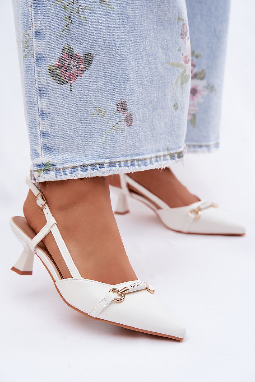 Women’s Elegant Slim Heel Sandals-Women's Sandals-LeStyleParfait