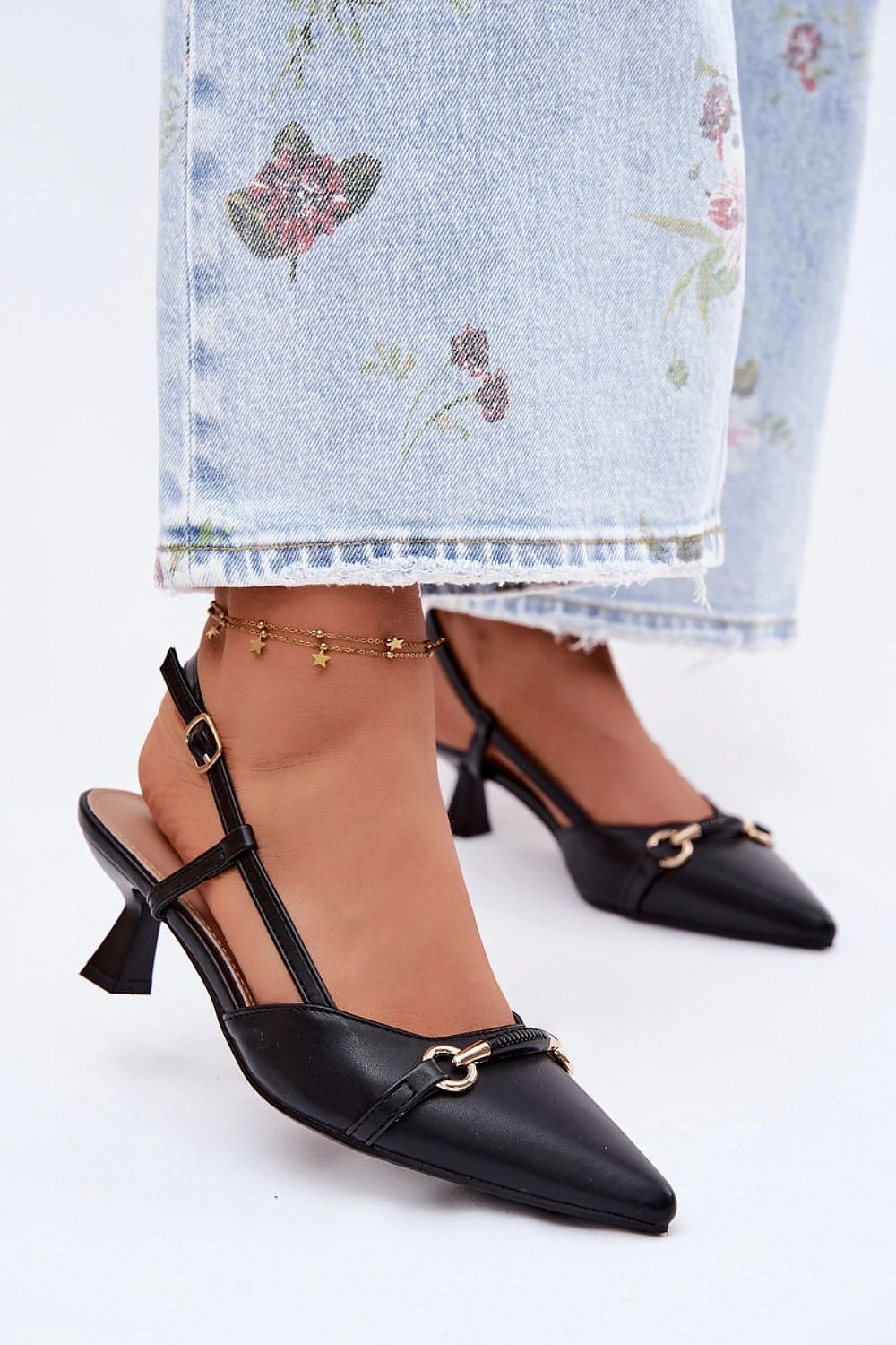 Women’s Elegant Slim Heel Sandals-Women's Sandals-LeStyleParfait