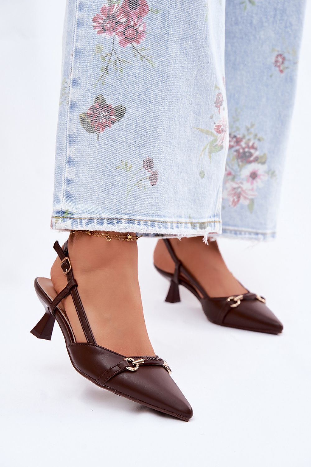 Women’s Elegant Slim Heel Sandals-Women's Sandals-LeStyleParfait