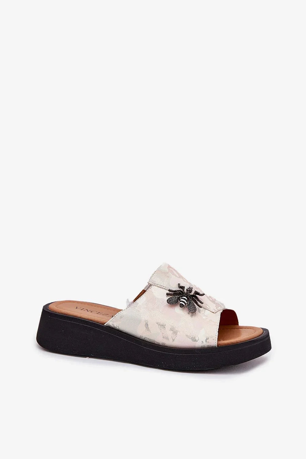 Women’s Elegant Wedge Slide Sandals-Women's Sandals-LeStyleParfait