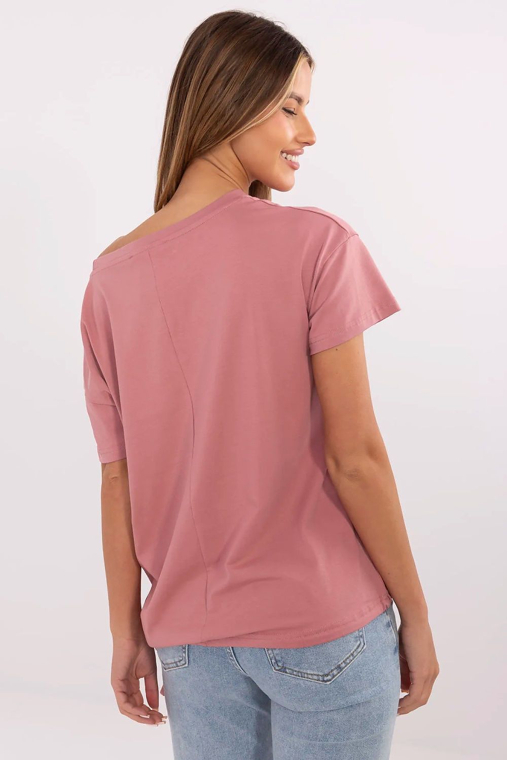 Women's Graphic Boat Neck T-Shirt — Black-Women T-Shirt-LeStyleParfait