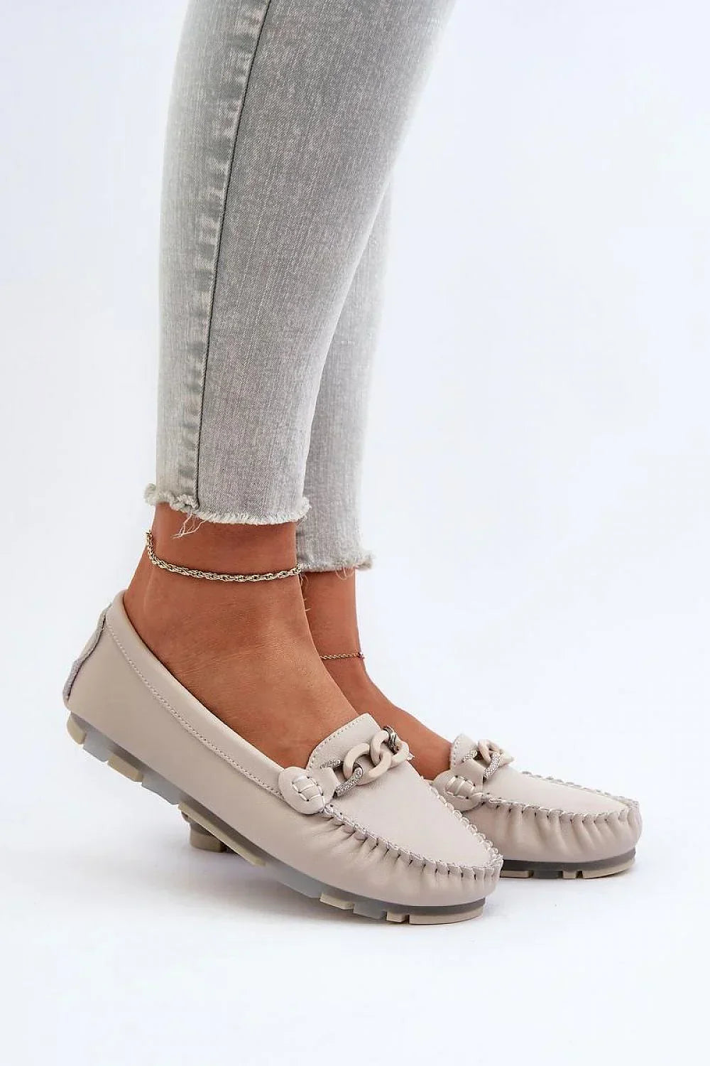 Women’s leather driving moccasin loafers, lightweight women’s driving shoes from Women’s Driving Shoes