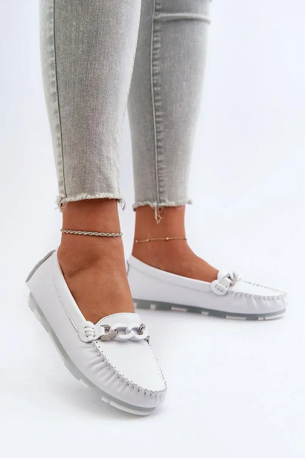 Women’s leather driving moccasin loafers, lightweight women’s driving shoes from Women’s Driving Shoes