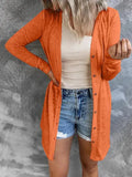 Women’s Longline Button Cardigan Sweater – Minimalist All-Season