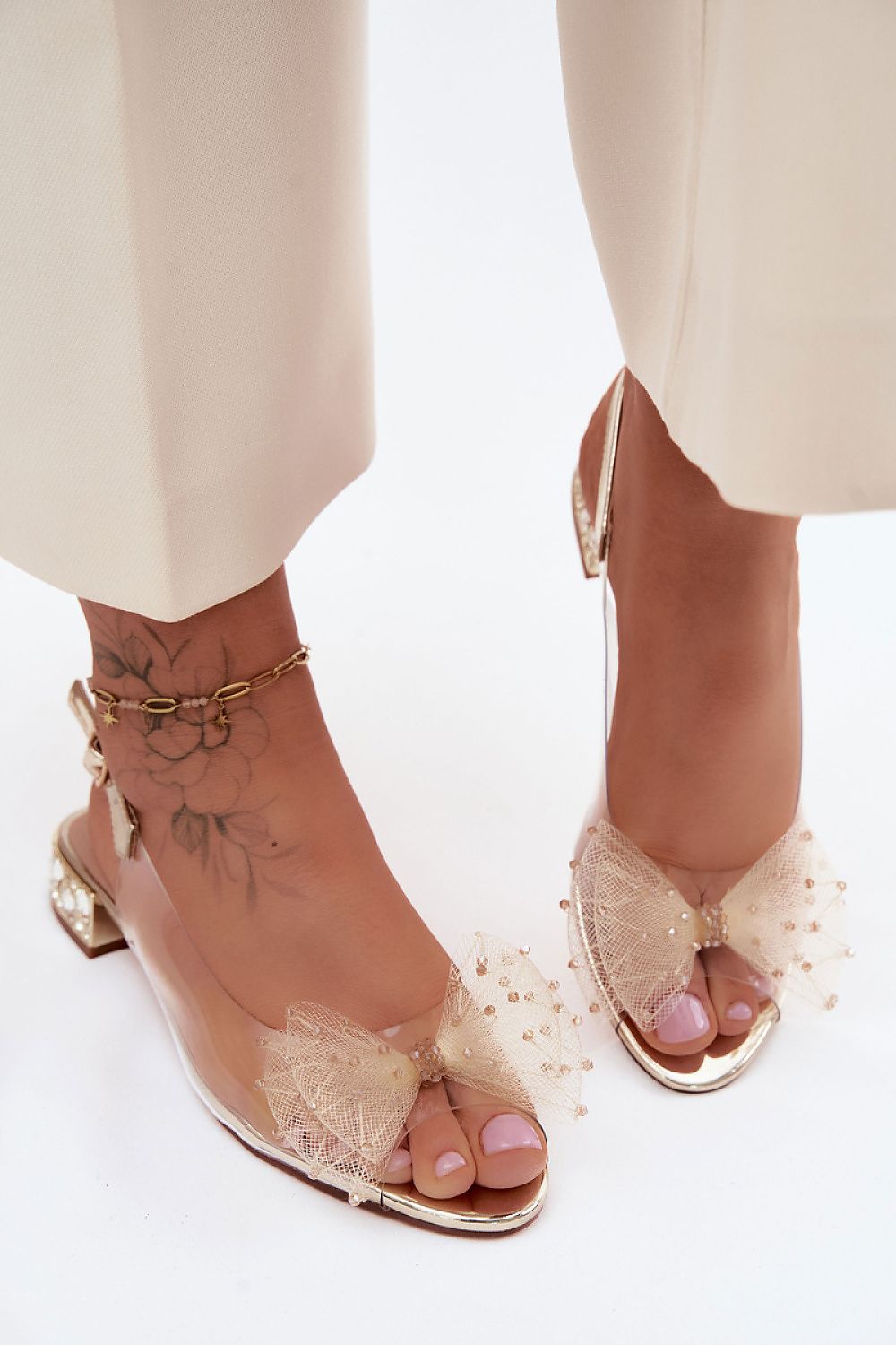 Women’s Low Block Heel Sandals-Women's Sandals-LeStyleParfait