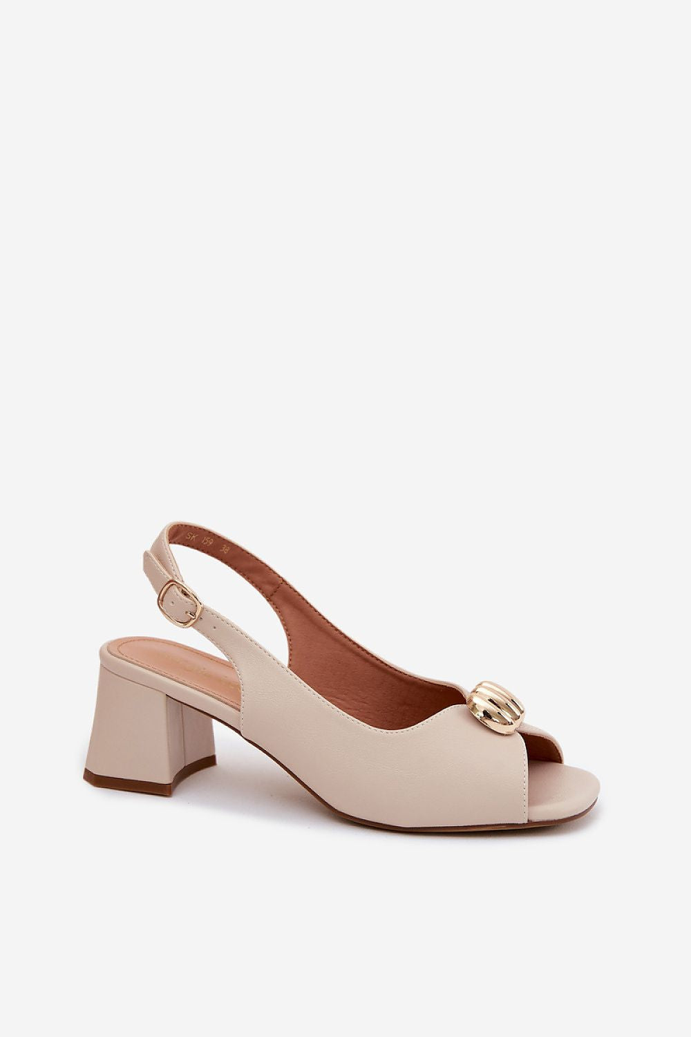 Women’s Mid Heel Block Sandals-Women's Sandals-LeStyleParfait