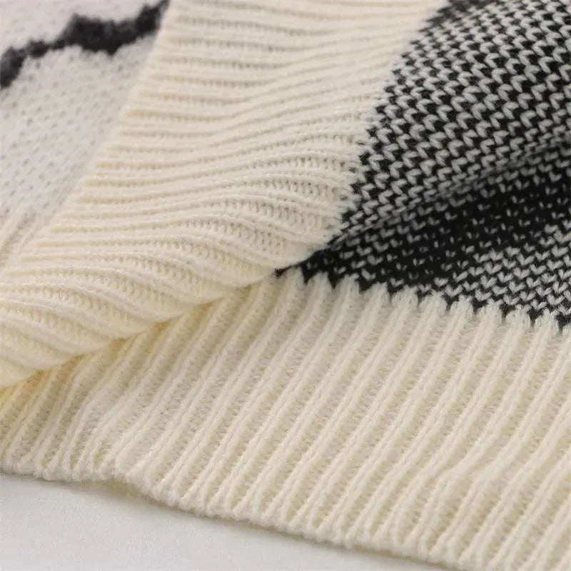 Women’s Oversized Turtleneck Pullover Sweater