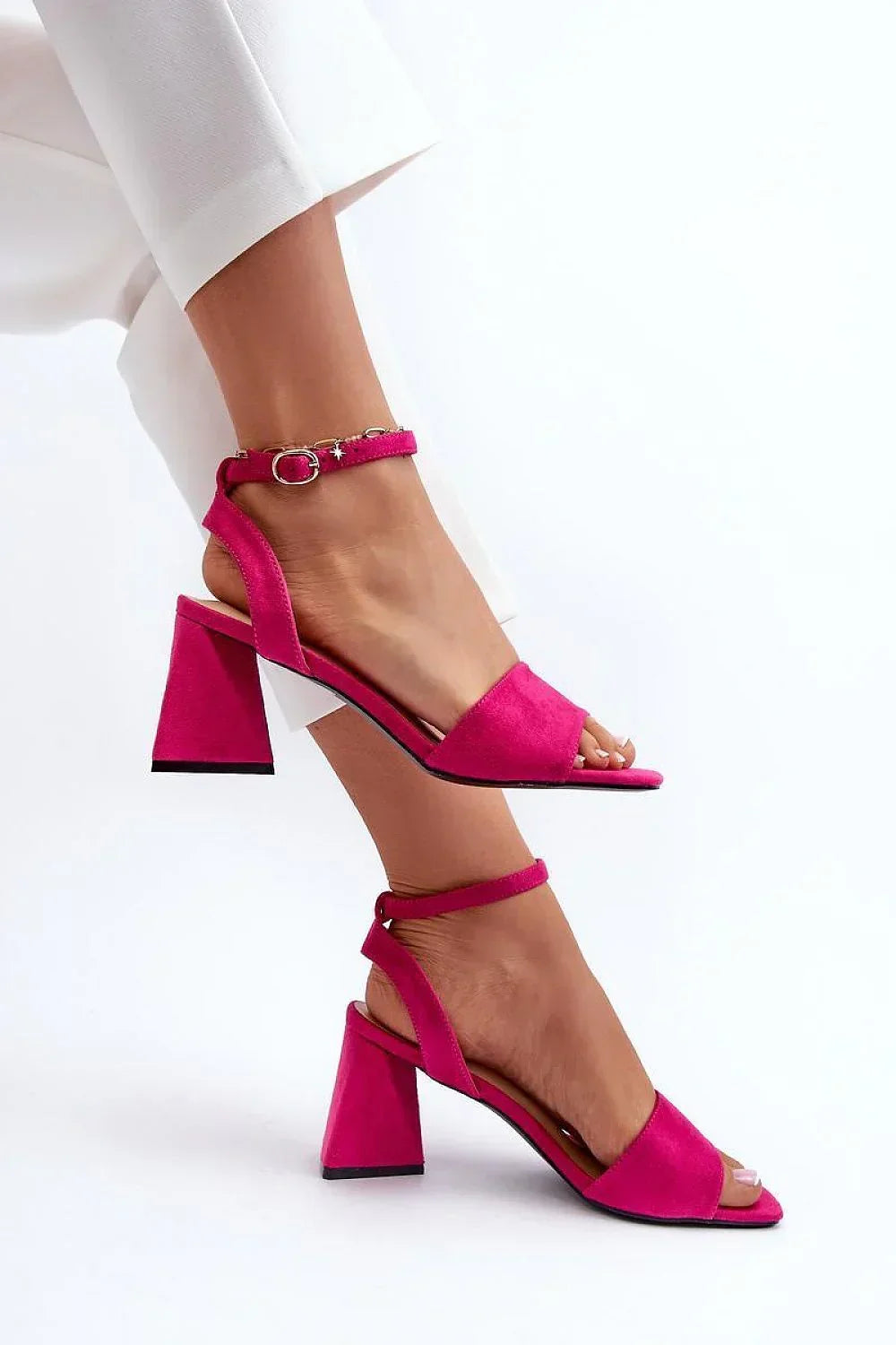 Women’s Party Block Heel Sandals-Women's Sandals-LeStyleParfait