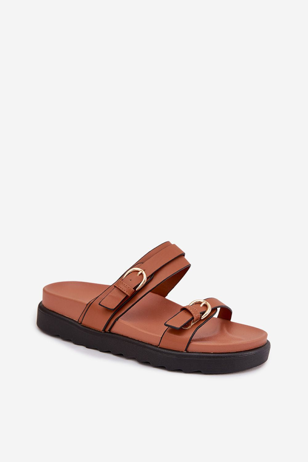 Women’s Platform Buckle Sandals-Women's Sandals-LeStyleParfait