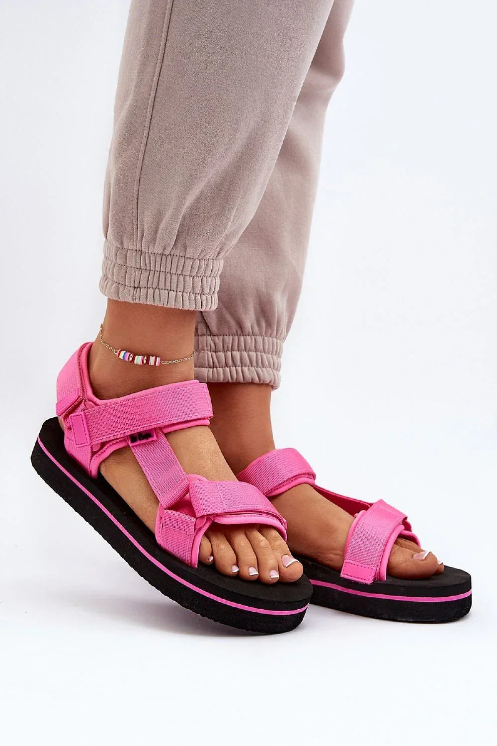 Women’s Platform Velcro Summer Sandals-Women's Sandals-LeStyleParfait