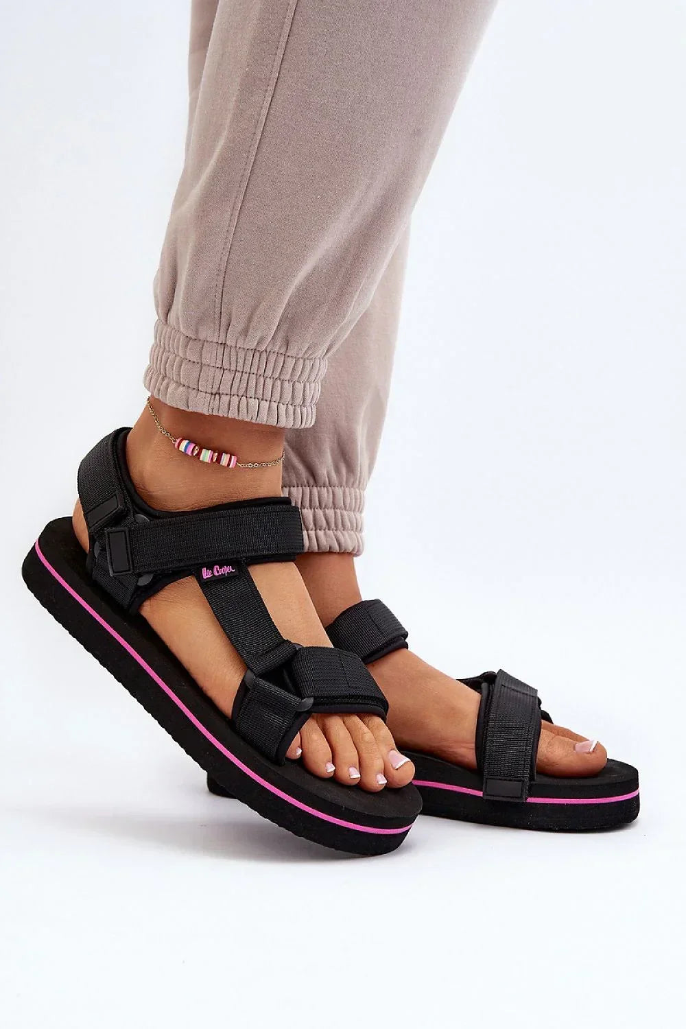 Women’s Platform Velcro Summer Sandals-Women's Sandals-LeStyleParfait