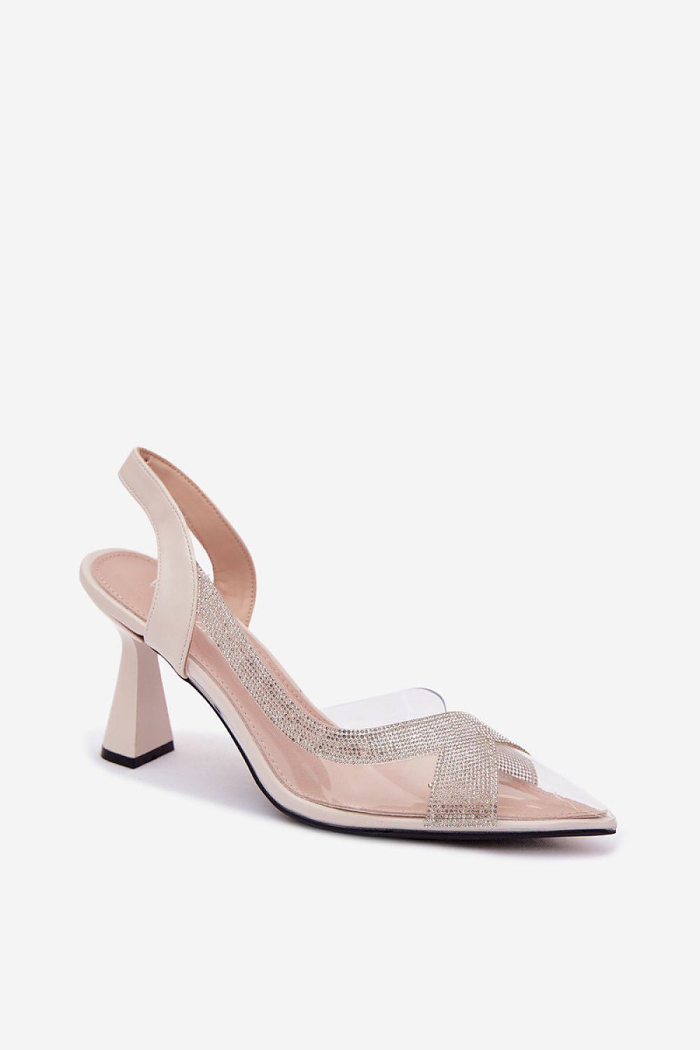 Women’s Rhinestone Slingback Sandals-Women's Sandals-LeStyleParfait