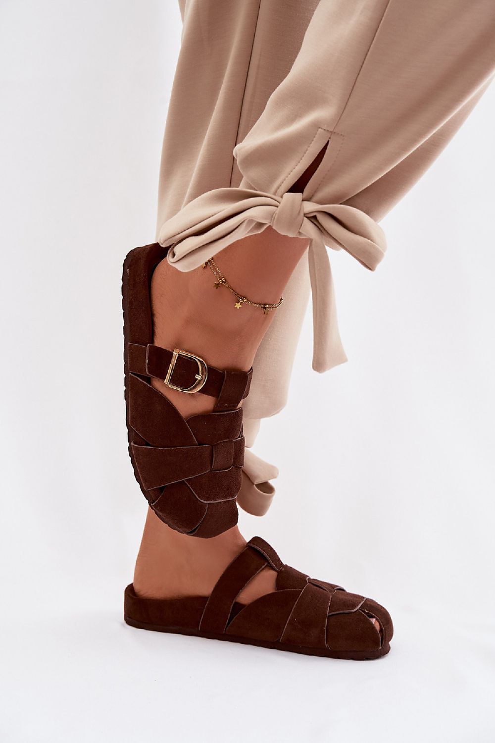 Women's Sandals Sandals Flat sandals, Buckle sandals, Comfort sandals Flat heels, Mule heels Flat sandals, Mule Flat Open toe-Women's Sandals-LeStyleParfait