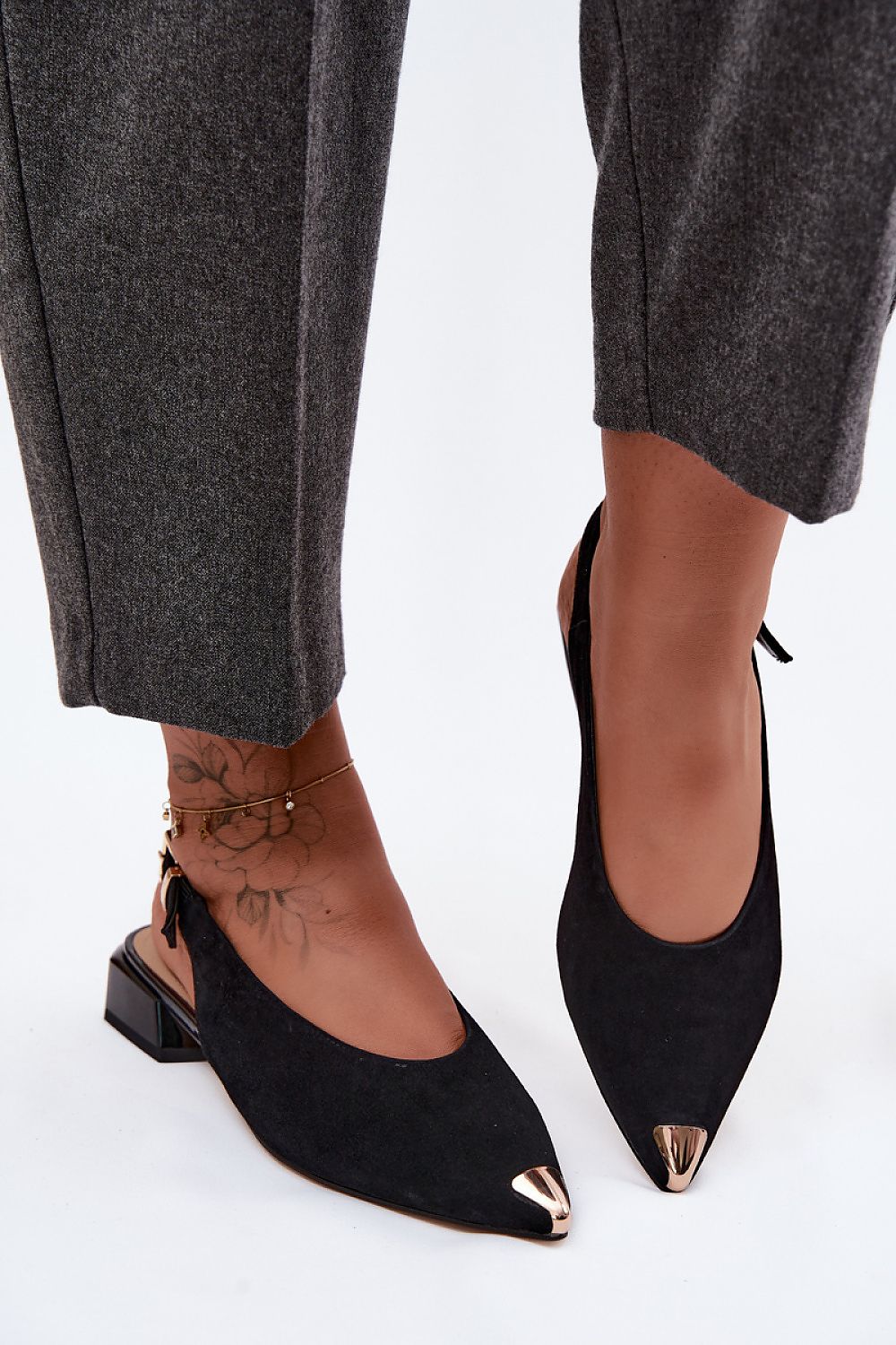 Women’s Slingback Block Heel Sandals-Women's Sandals-LeStyleParfait