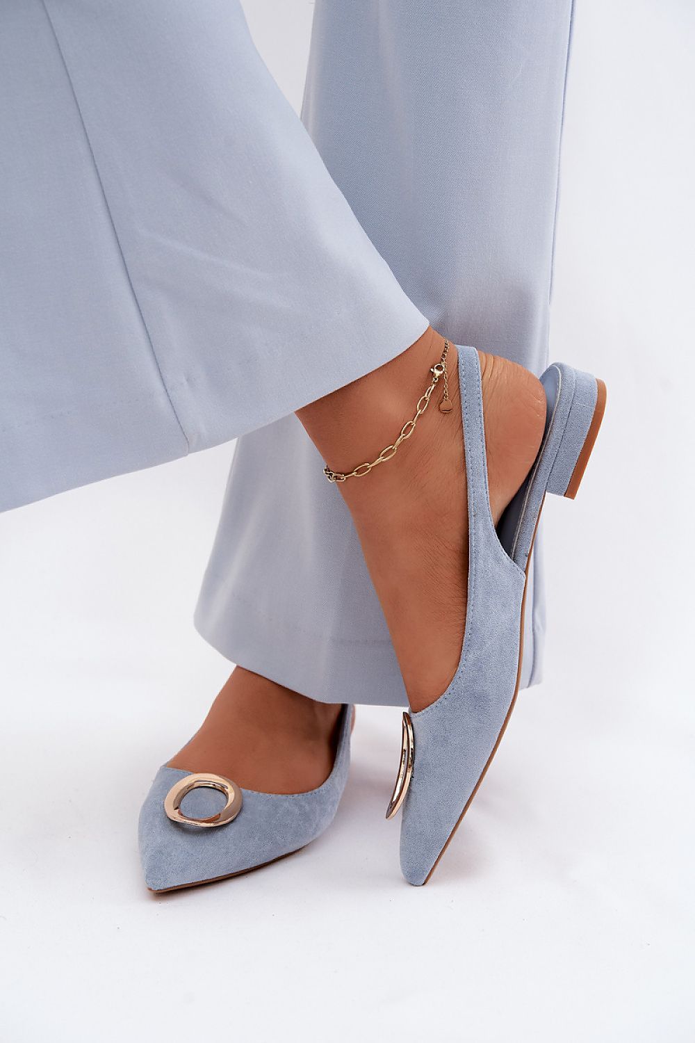 Women’s Slingback Flat Sandals-Women's Sandals-LeStyleParfait