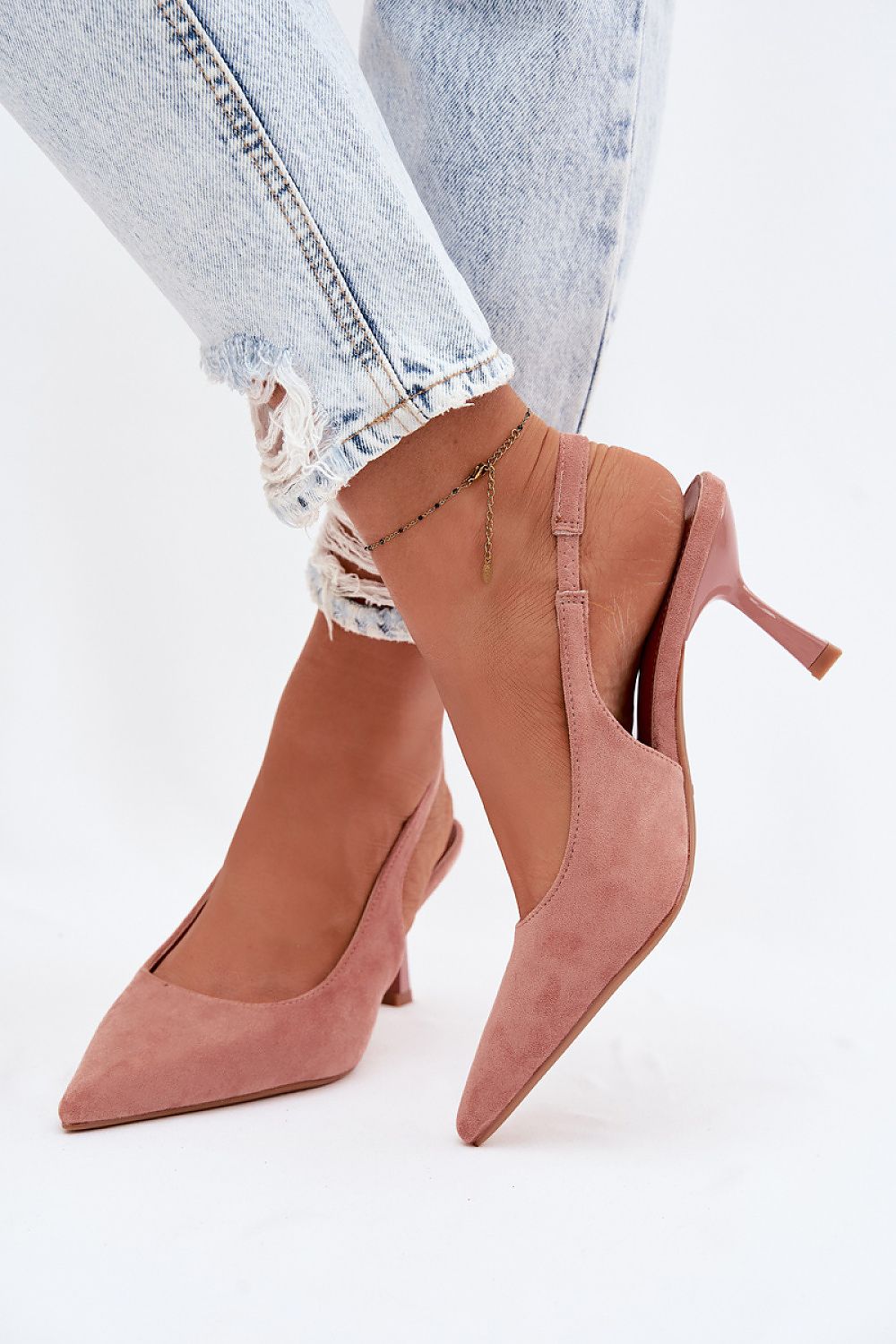 Women’s Slingback Formal Heel Sandals-Women's Sandals-LeStyleParfait