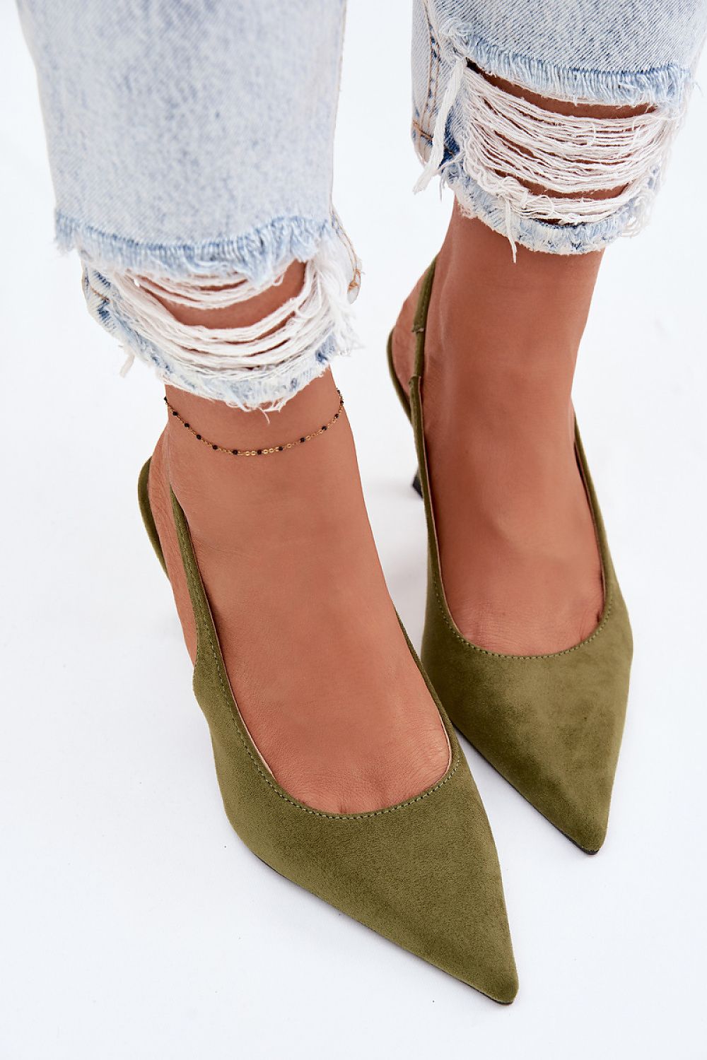 Women’s Slingback Formal Heel Sandals-Women's Sandals-LeStyleParfait