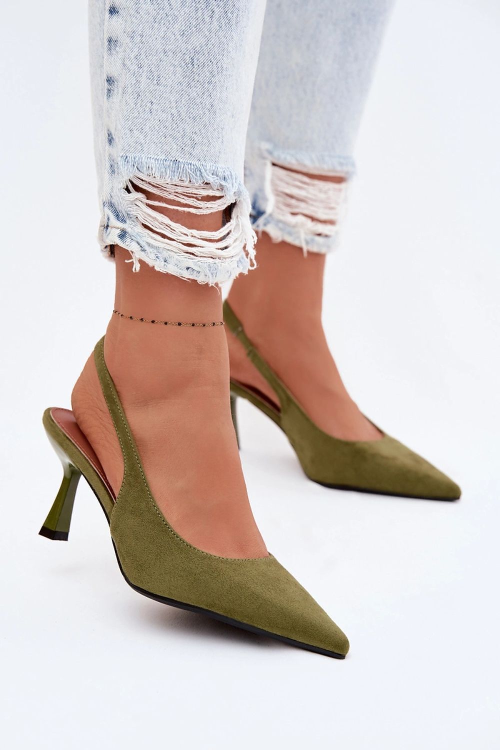Women’s Slingback Formal Heel Sandals-Women's Sandals-LeStyleParfait