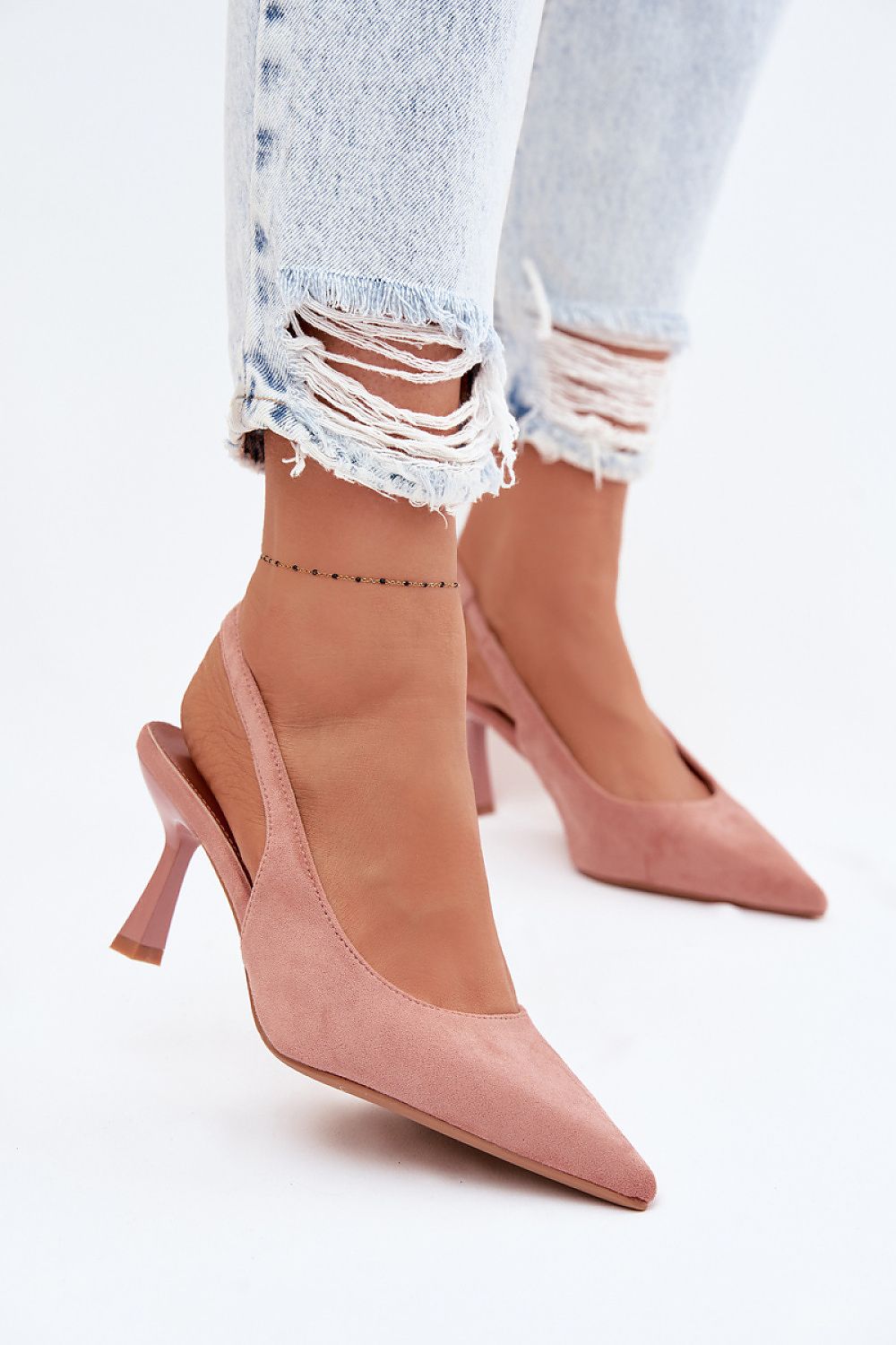 Women’s Slingback Formal Heel Sandals-Women's Sandals-LeStyleParfait