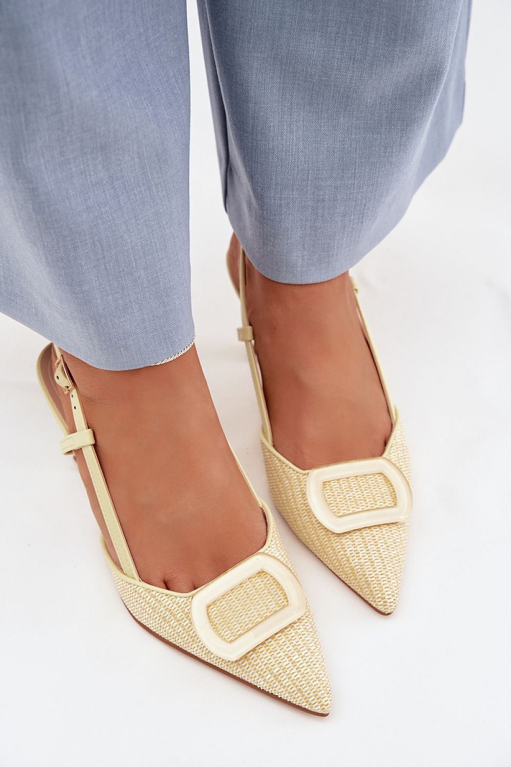 Women’s Slingback Slim Heel Sandals-Women's Sandals-LeStyleParfait