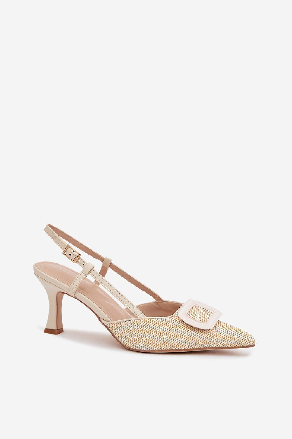 Women’s Slingback Slim Heel Sandals-Women's Sandals-LeStyleParfait