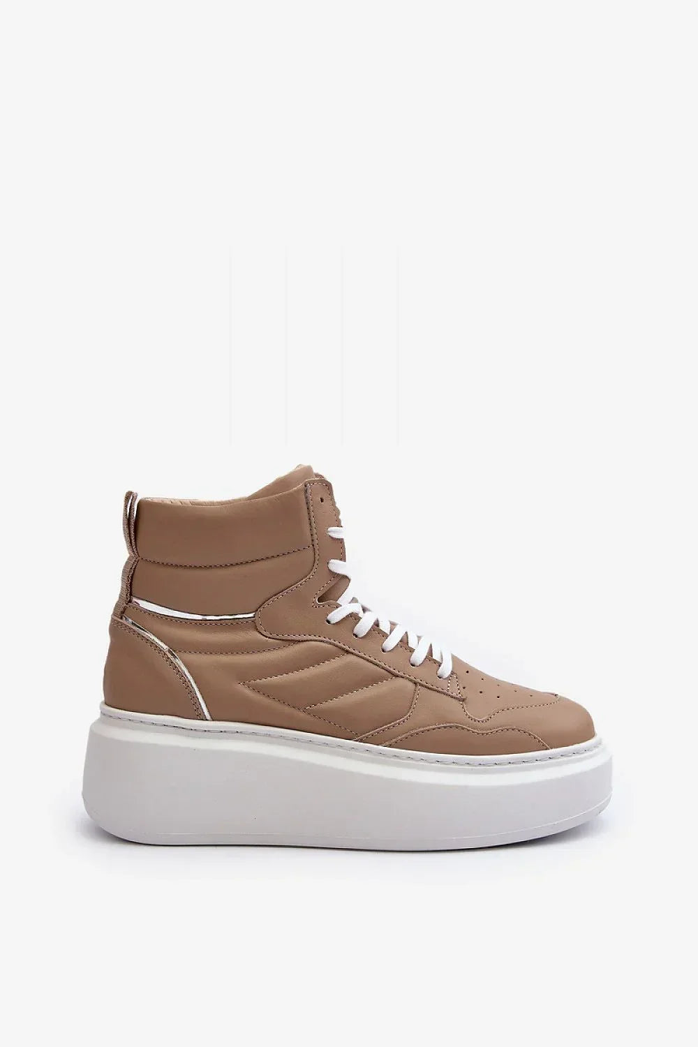 Women's Sneakers - High Tops Platform Sneakers Shoes