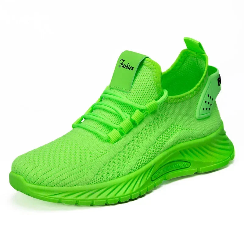 Women's Sneakers - Low-Top Flat Sneakers - Lace-Up Spring-Autumn Shoes