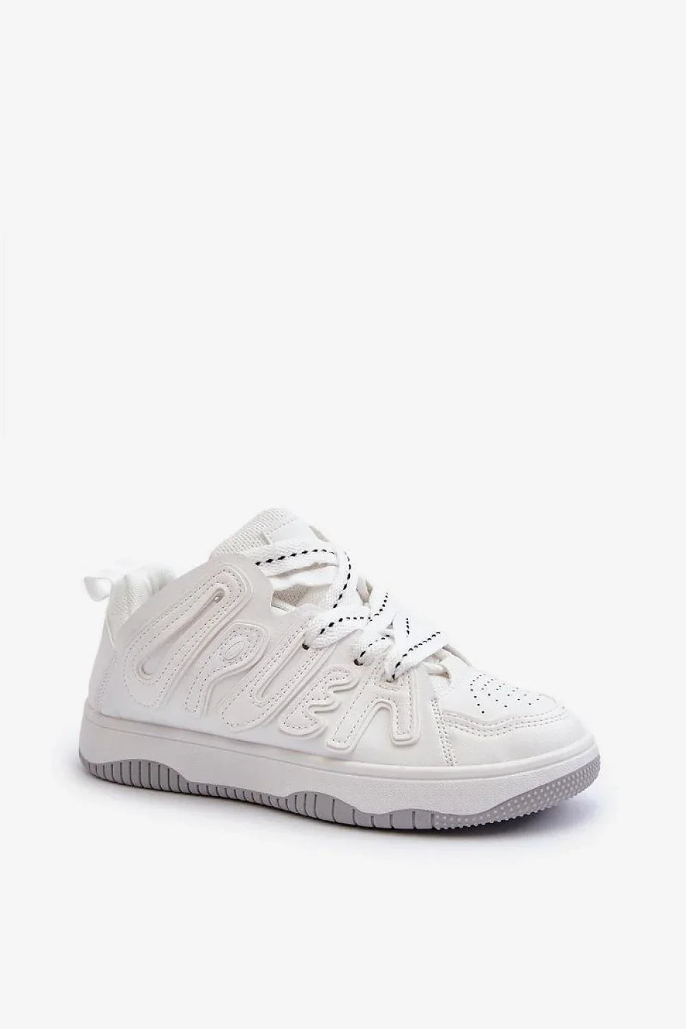 Women's Sneakers - Low-Top Platform Sneakers Shoes - Lace-Up All-Season Shoes