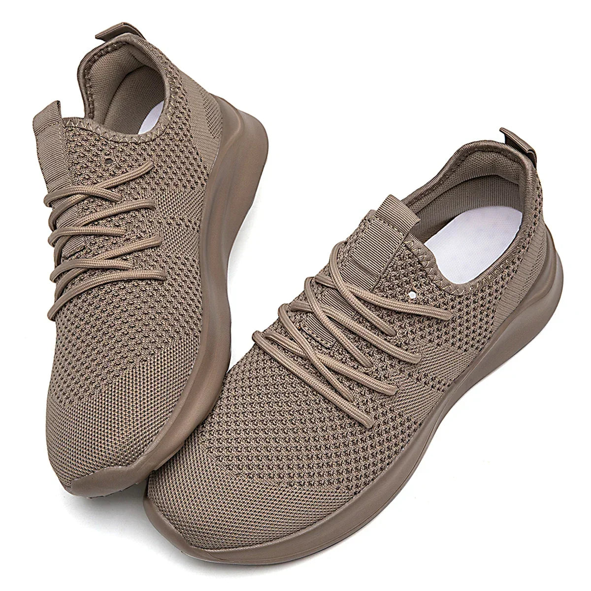 Women's Sneakers - Low-Top Sneakers - Lace-Up Spring-Autumn Shoes