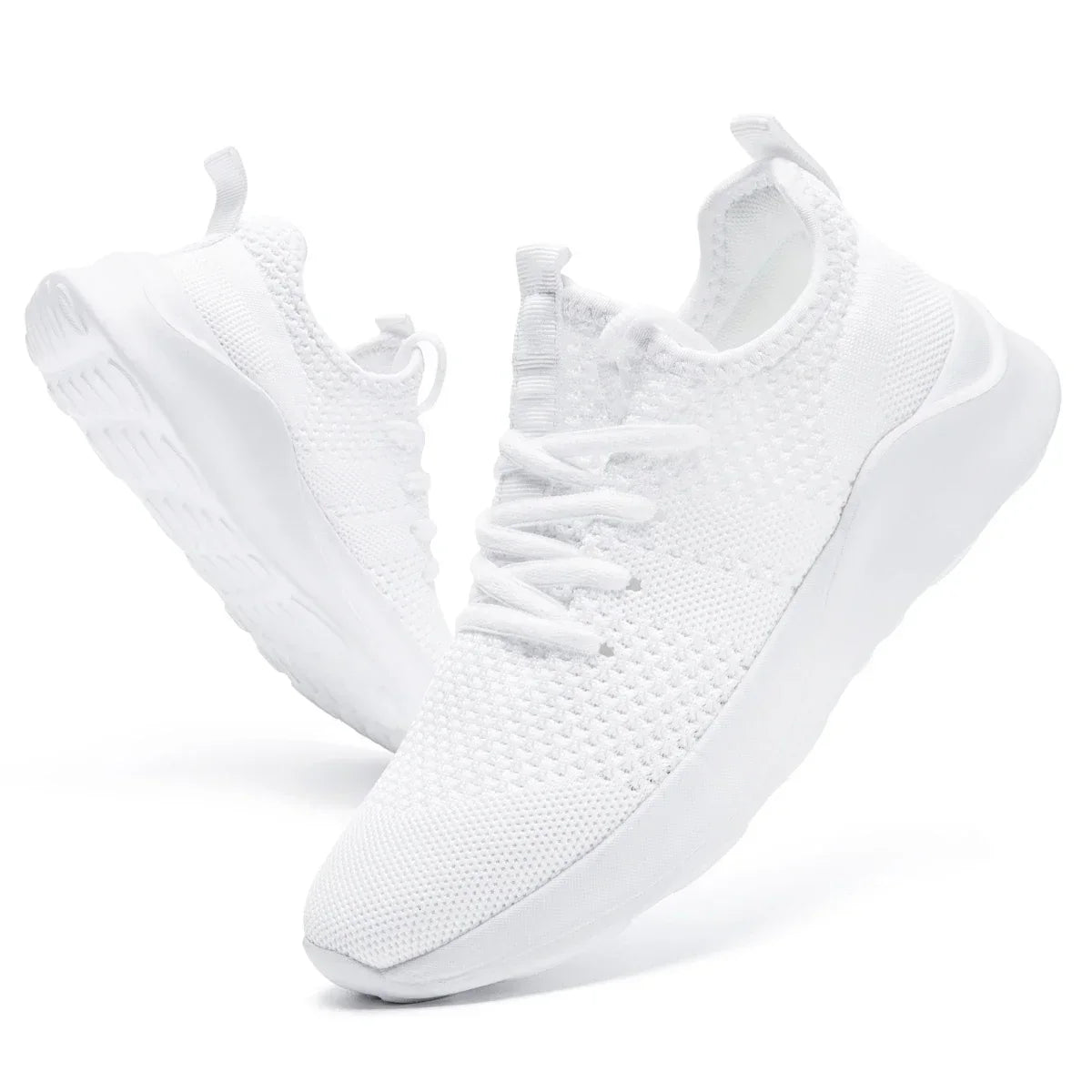 Women's Sneakers - Low-Top Sneakers - Lace-Up Spring-Autumn Shoes