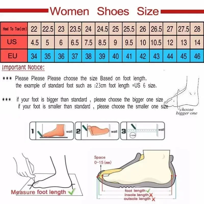 Women's Sneakers - Low-Top Sneakers - Lace-Up Spring-Autumn Shoes
