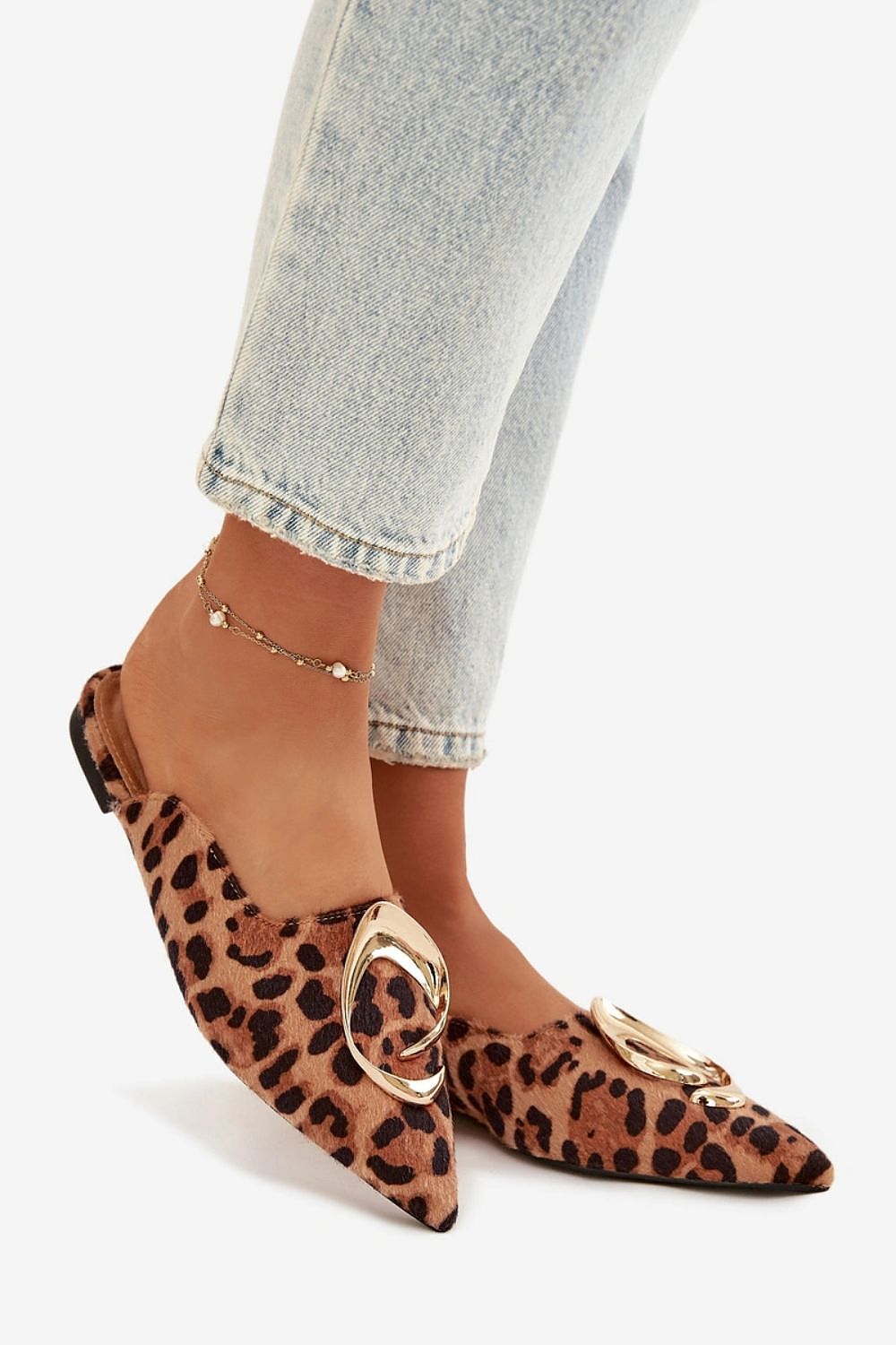 Women’s Suede Mule Flat Sandals-Women's Sandals-LeStyleParfait