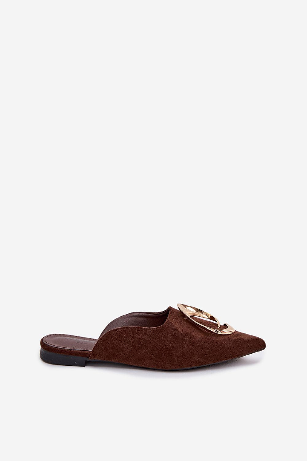 Women’s Suede Mule Flat Sandals-Women's Sandals-LeStyleParfait