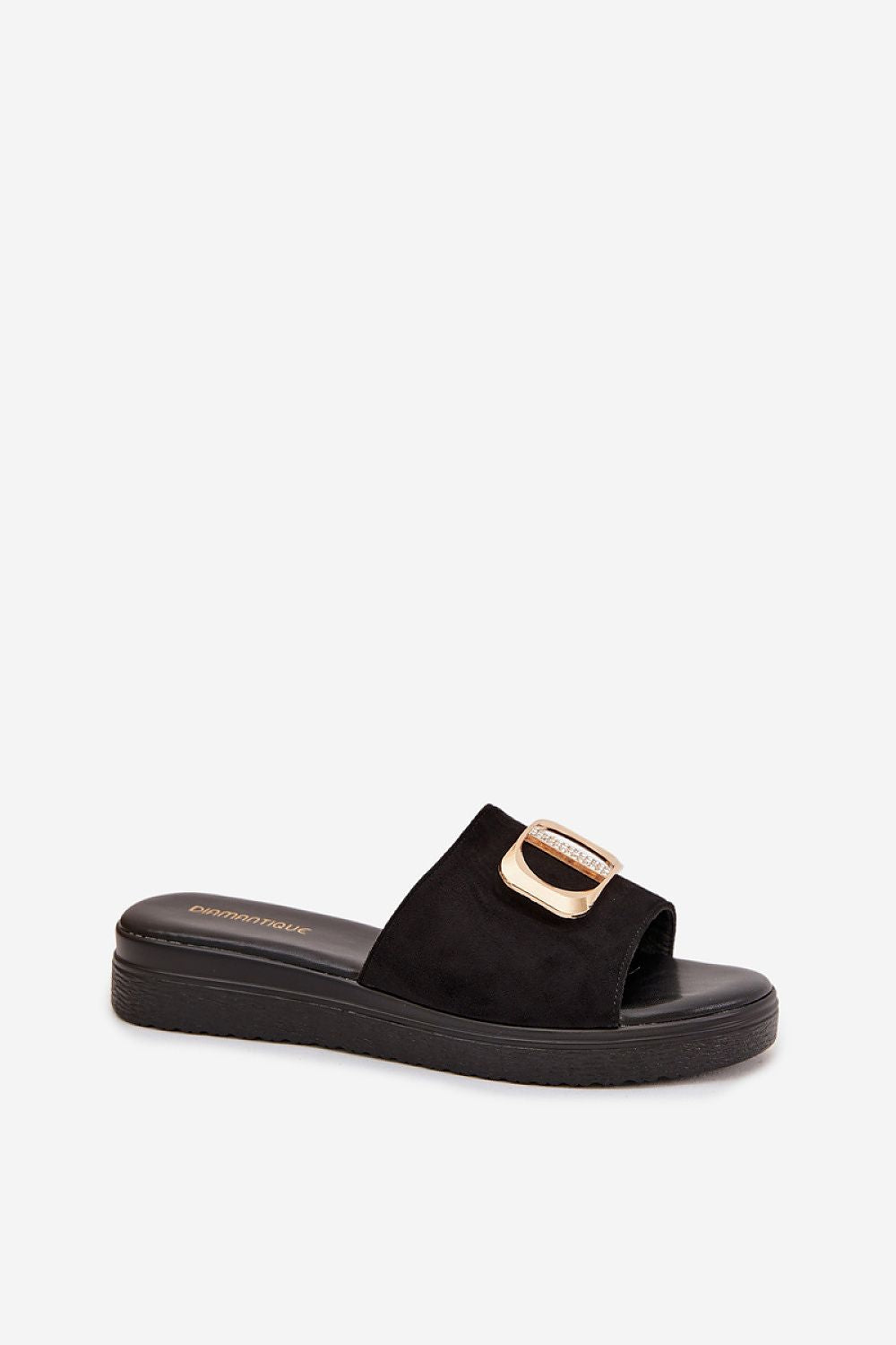 Women’s Suede Slide Flat Sandals-Women's Sandals-LeStyleParfait