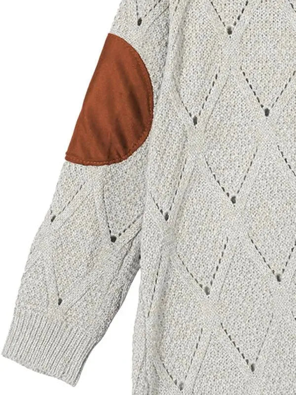 Women’s Hooded Longline Cardigan Sweater – Open Front