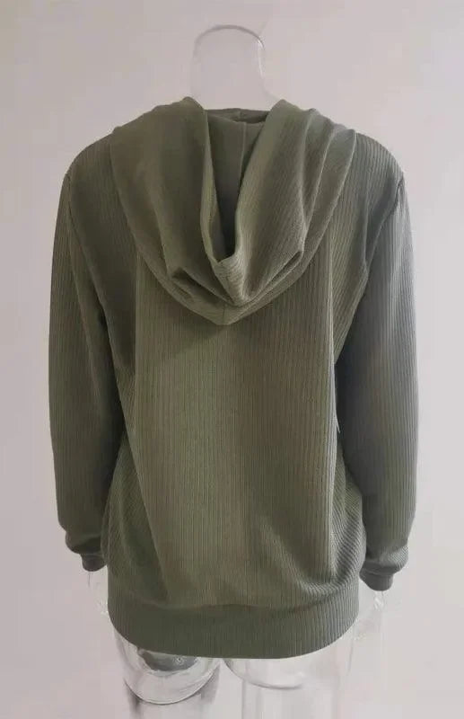 Women's hoodie Casual Hoodie Hoodie Long Sleeve Cardigan-Women Hoodie-LeStyleParfait