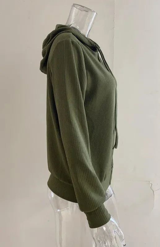 Women's hoodie Casual Hoodie Hoodie Long Sleeve Cardigan-Women Hoodie-LeStyleParfait