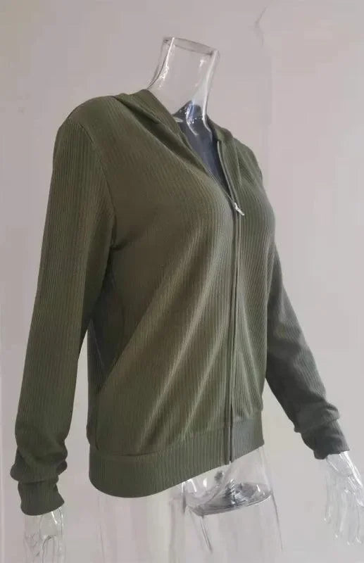 Women's hoodie Casual Hoodie Hoodie Long Sleeve Cardigan-Women Hoodie-LeStyleParfait