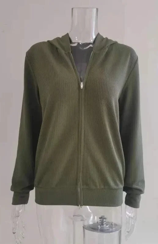 Women's hoodie Casual Hoodie Hoodie Long Sleeve Cardigan-Women Hoodie-LeStyleParfait