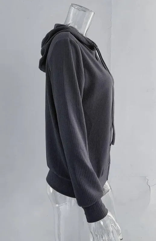 Women's hoodie Casual Hoodie Hoodie Long Sleeve Cardigan-Women Hoodie-LeStyleParfait