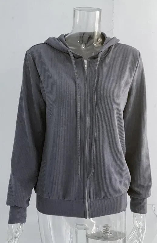 Women's hoodie Casual Hoodie Hoodie Long Sleeve Cardigan-Women Hoodie-LeStyleParfait