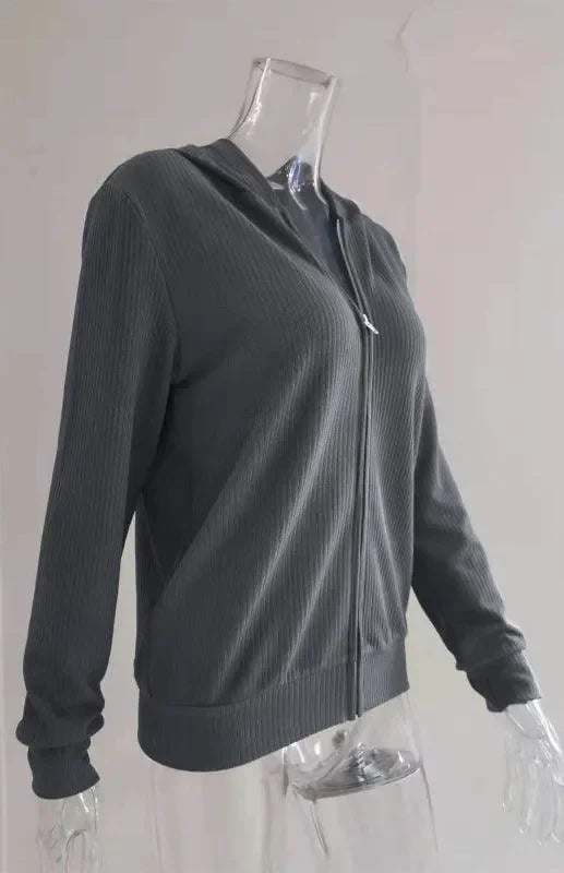 Women's hoodie Casual Hoodie Hoodie Long Sleeve Cardigan-Women Hoodie-LeStyleParfait