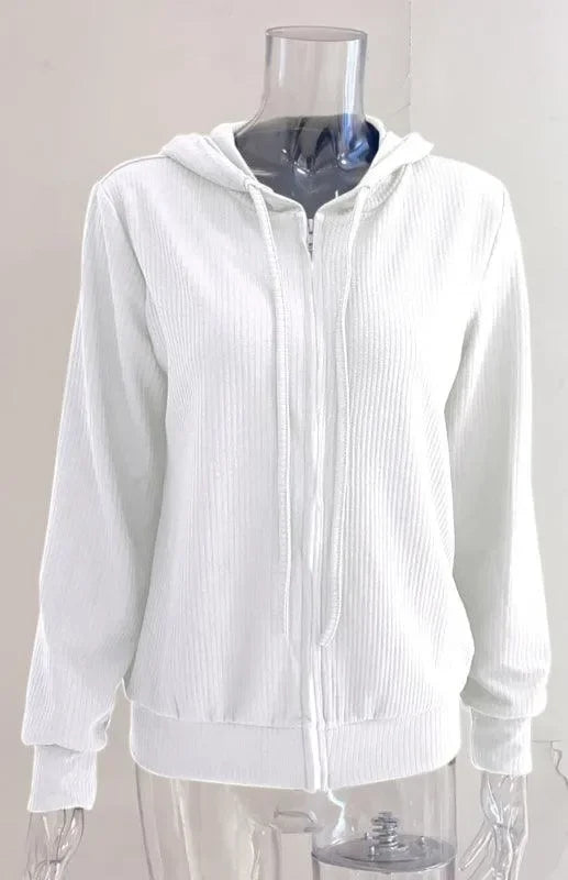 Women's hoodie Casual Hoodie Hoodie Long Sleeve Cardigan-Women Hoodie-LeStyleParfait