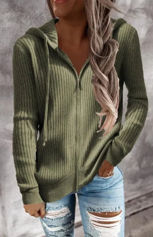 Women's hoodie Casual Hoodie Hoodie Long Sleeve Cardigan-Women Hoodie-LeStyleParfait