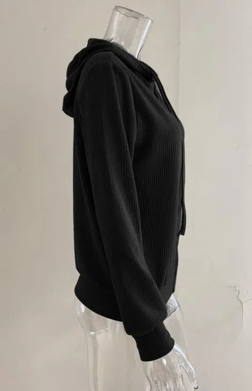 Women's hoodie Casual Hoodie Hoodie Long Sleeve Cardigan-Women Hoodie-LeStyleParfait