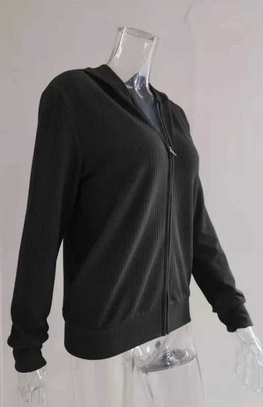 Women's hoodie Casual Hoodie Hoodie Long Sleeve Cardigan-Women Hoodie-LeStyleParfait