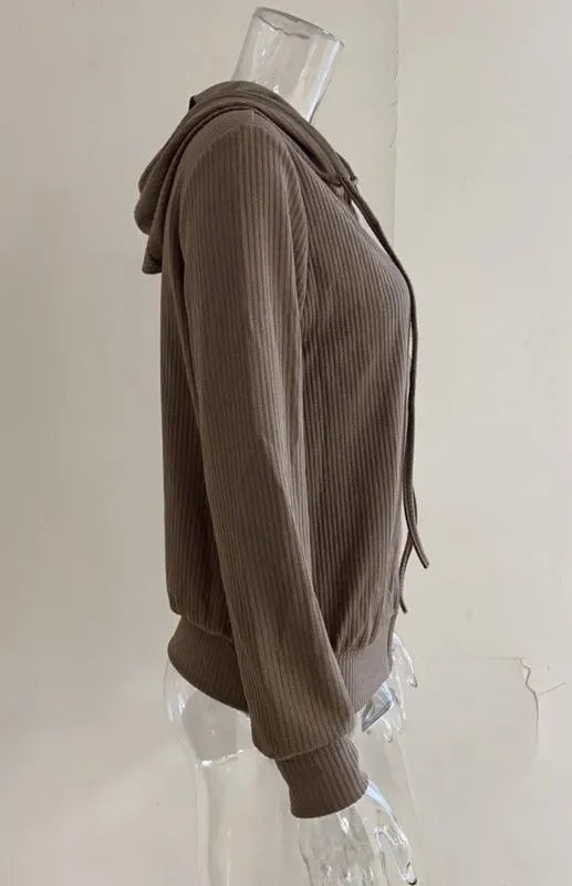 Women's hoodie Casual Hoodie Hoodie Long Sleeve Cardigan-Women Hoodie-LeStyleParfait